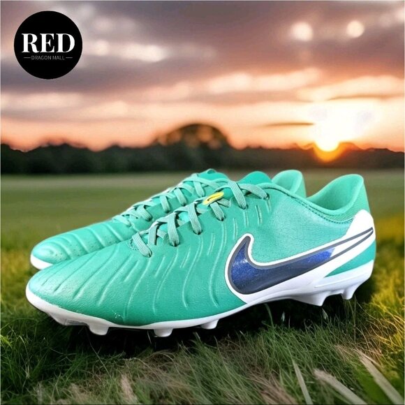 Nike Tiempo Legend 10 Elite FG Green Soccer Cleats HJ7272-300 - Men\'s Size 11 main image 5